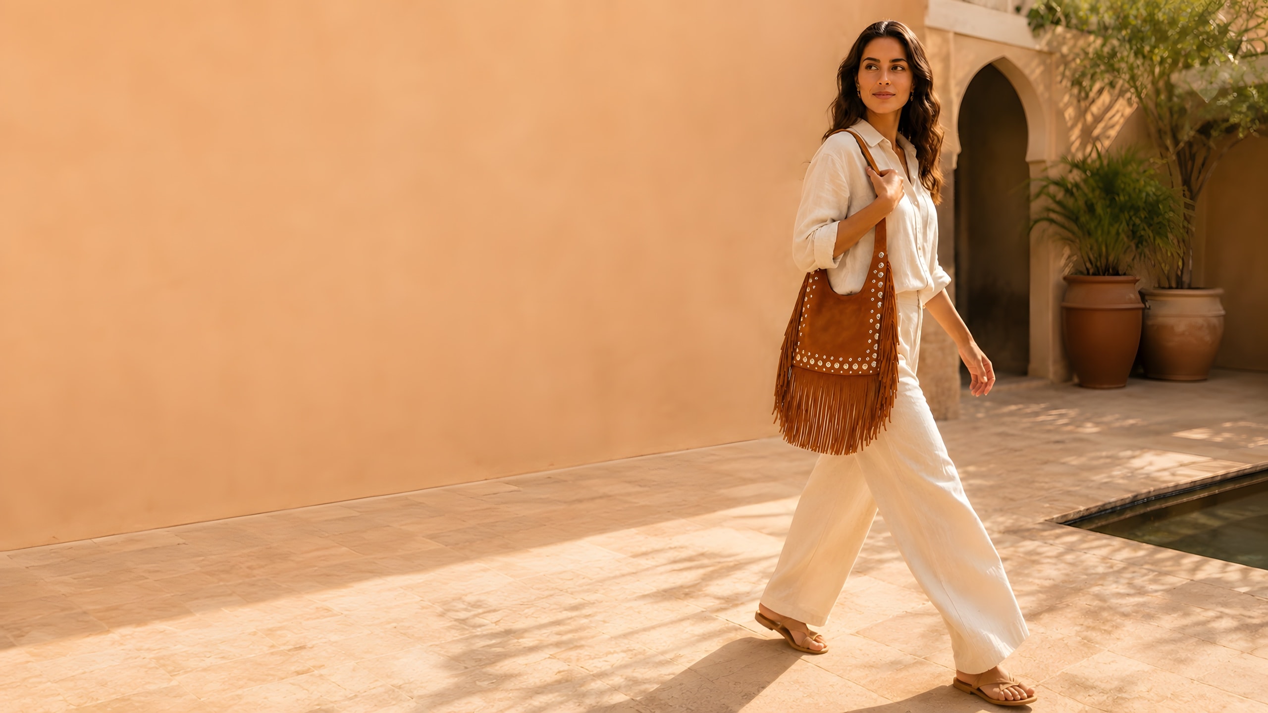 MARRAVA Marrakech Fringe Bag